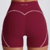 Krótkie szorty Soft Active w kolorze bordowym Krótkie szorty Soft Active w kolorze bordowym