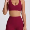 Krótkie szorty Soft Active w kolorze bordowym Krótkie szorty Soft Active w kolorze bordowym