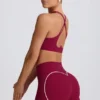 Krótkie szorty Soft Active w kolorze bordowym Krótkie szorty Soft Active w kolorze bordowym