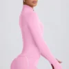 Kurtka Soft Active zapinana na zamek w kolorze jasnoróżowym Kurtka Soft Active zapinana na zamek w kolorze jasnoróżowym