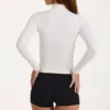 Kurtka Soft Active zapinana na zamek w kolorze kości słoniowej Kurtka Soft Active zapinana na zamek w kolorze kości słoniowej