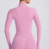 Kurtka zapinana na zamek Soft Active w kolorze zgaszonego różu Kurtka zapinana na zamek Soft Active w kolorze zgaszonego różu