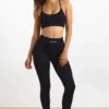 Legginsy FlexiRib z wysokim stanem w kolorze czarnym Legginsy FlexiRib z wysokim stanem w kolorze czarnym