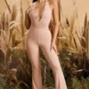 Legginsy Petite Figure You Out z rozcięciem u dołu w kolorze różowym Legginsy Petite Figure You Out z rozcięciem u dołu w kolorze różowym