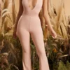 Legginsy Petite Figure You Out z rozcięciem u dołu w kolorze różowym Legginsy Petite Figure You Out z rozcięciem u dołu w kolorze różowym