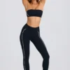 Legginsy Soft Active Contrast w kolorze czarnym Legginsy Soft Active Contrast w kolorze czarnym