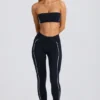 Legginsy Soft Active Contrast w kolorze czarnym Legginsy Soft Active Contrast w kolorze czarnym