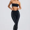 Legginsy Soft Active Contrast w kolorze czarnym Legginsy Soft Active Contrast w kolorze czarnym