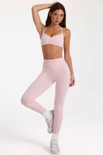 Legginsy Soft Active w kolorze Blush Marl Legginsy Soft Active w kolorze Blush Marl