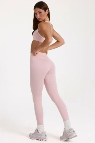 Legginsy Soft Active w kolorze Blush Marl Legginsy Soft Active w kolorze Blush Marl