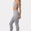 Legginsy Soft Active w kolorze szarym melanżowym Legginsy Soft Active w kolorze szarym melanżowym