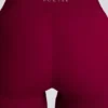 Legginsy Soft Active z kieszeniami i rozkloszowanymi nogawkami w kolorze bordowym