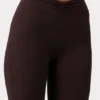 Legginsy Soft Active z marszczeniami w kolorze espresso Legginsy Soft Active z marszczeniami w kolorze espresso