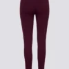 Legginsy Soft Active z paskiem w kształcie litery V w kolorze bordowym Legginsy Soft Active z paskiem w kształcie litery V w kolorze bordowym