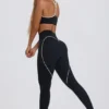 Legginsy Soft Active z średnim stanem w kolorze czarnym Legginsy Soft Active z średnim stanem w kolorze czarnym