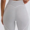 Legginsy Soft Active z średnim stanem w kolorze szarym Legginsy Soft Active z średnim stanem w kolorze szarym