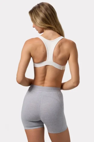 Miękki sportowy biustonosz w kolorze White Miękki sportowy biustonosz w kolorze White
