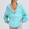 Oversizowa bluza dresowa w kolorze aqua Oversizowa bluza dresowa w kolorze aqua