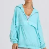 Oversizowa bluza dresowa w kolorze aqua Oversizowa bluza dresowa w kolorze aqua