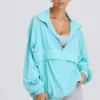 Oversizowa bluza dresowa w kolorze aqua Oversizowa bluza dresowa w kolorze aqua