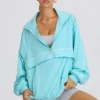 Oversizowa bluza dresowa w kolorze aqua Oversizowa bluza dresowa w kolorze aqua