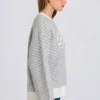 Oversizowy sweter z dzianiny z logo w kolorze Ice Oversizowy sweter z dzianiny z logo w kolorze Ice