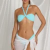 Sarong Elvire wiązany z boku w kolorze białym Sarong Elvire wiązany z boku w kolorze białym