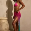 Sarong midi Gelato z marszczeniami w kolorze zielonym Sarong midi Gelato z marszczeniami w kolorze zielonym