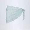Sarong Molinas z wiązaniem z boku w niebieskie kwiaty Sarong Molinas z wiązaniem z boku w niebieskie kwiaty