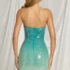 Sukienka bandeau Alessi w kolorze niebieskim ombre Sukienka bandeau Alessi w kolorze niebieskim ombre