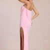 Sukienka maxi Caliane z drapowanym stanikiem bandeau w kolorze Blossom Pink Sukienka maxi Caliane z drapowanym stanikiem bandeau w kolorze Blossom Pink
