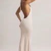 Sukienka maxi Hallie z modalu z wiązaniem na szyi w paski Sukienka maxi Hallie z modalu z wiązaniem na szyi w paski