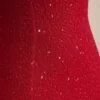 Sukienka maxi La Rochette z ozdobami, bez ramiączek i z dekoltem w serek w kolorze True Red Sukienka maxi La Rochette z ozdobami, bez ramiączek i z dekoltem w serek w kolorze True Red