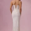 Sukienka maxi Primara z ozdobnym gorsetem w kolorze kości słoniowej Sukienka maxi Primara z ozdobnym gorsetem w kolorze kości słoniowej