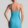 Sukienka Mini Aellin z ozdobami w kolorze aqua blue Sukienka Mini Aellin z ozdobami w kolorze aqua blue