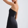 Sukienka Mini Haisley Bandeau Structured Tulip w kolorze czarnym Sukienka Mini Haisley Bandeau Structured Tulip w kolorze czarnym