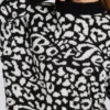 Sweter oversize z dzianiny żakardowej w kolorze czarnym Sweter oversize z dzianiny żakardowej w kolorze czarnym