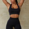 Szorty rowerowe Define Luxe z wysokim stanem w kolorze czarnym Szorty rowerowe Define Luxe z wysokim stanem w kolorze czarnym