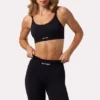 Szorty rowerowe FlexiRib w kolorze czarnym Szorty rowerowe FlexiRib w kolorze czarnym