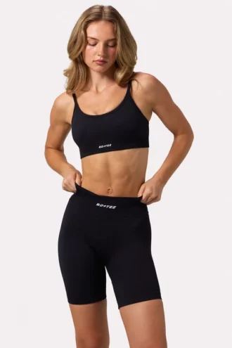 Szorty rowerowe FlexiRib w kolorze czarnym Szorty rowerowe FlexiRib w kolorze czarnym