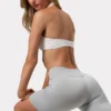 Szorty rowerowe FlexiRib w kolorze szarym Szorty rowerowe FlexiRib w kolorze szarym