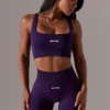 Szorty rowerowe Super Sculpt z wysokim stanem w kolorze fioletowym Szorty rowerowe Super Sculpt z wysokim stanem w kolorze fioletowym