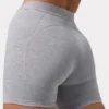 Szorty Soft Active w kolorze szarym melanżowym Szorty Soft Active w kolorze szarym melanżowym