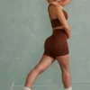 Szorty Super Sculpt Mini w kolorze brązowym Szorty Super Sculpt Mini w kolorze brązowym