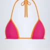 Top bikini Paita w kształcie trójkąta w kolorze fuksjowym Top bikini Paita w kształcie trójkąta w kolorze fuksjowym