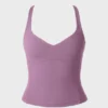 Top Soft Active bez rękawów z dekoltem w kształcie serca w kolorze Dusk Top Soft Active bez rękawów z dekoltem w kształcie serca w kolorze Dusk