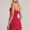 Top Vita Longline Halterneck w kolorze wiśniowym Top Vita Longline Halterneck w kolorze wiśniowym