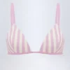 Trójkątny top bikini Montauk w kolorze fioletowym Trójkątny top bikini Montauk w kolorze fioletowym