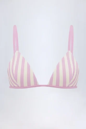 Trójkątny top bikini Montauk w kolorze fioletowym Trójkątny top bikini Montauk w kolorze fioletowym