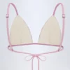 Trójkątny top bikini Montauk w kolorze fioletowym Trójkątny top bikini Montauk w kolorze fioletowym